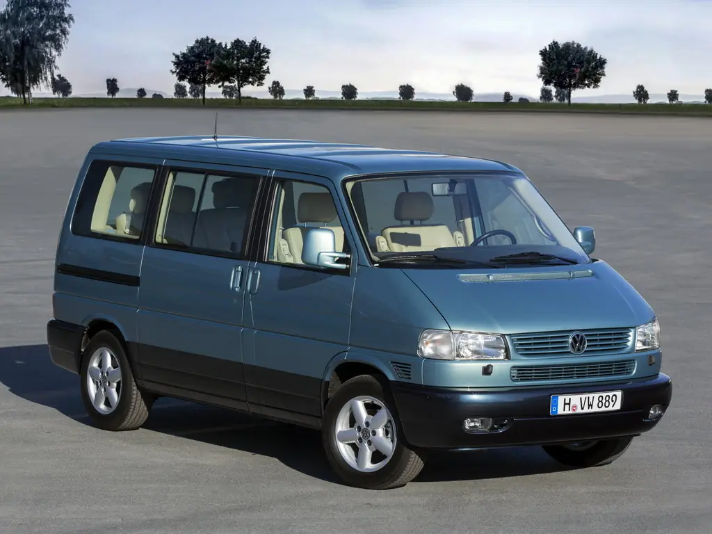Volkswagen Caravelle (7DK) 4 поколение, рестайлинг, минивэн (09.1995 - 06.2003)